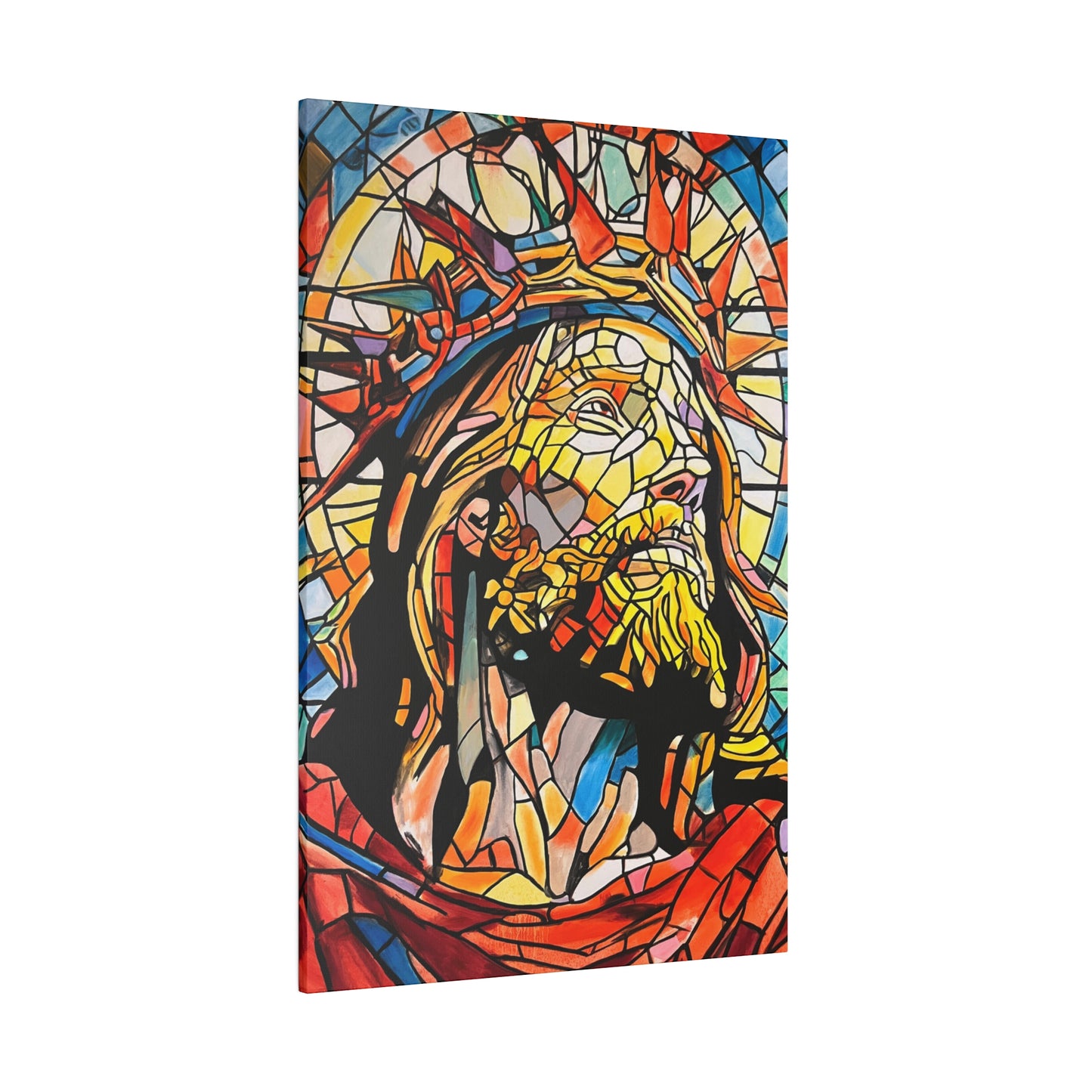 Jesus Christ Painting Canvas Print