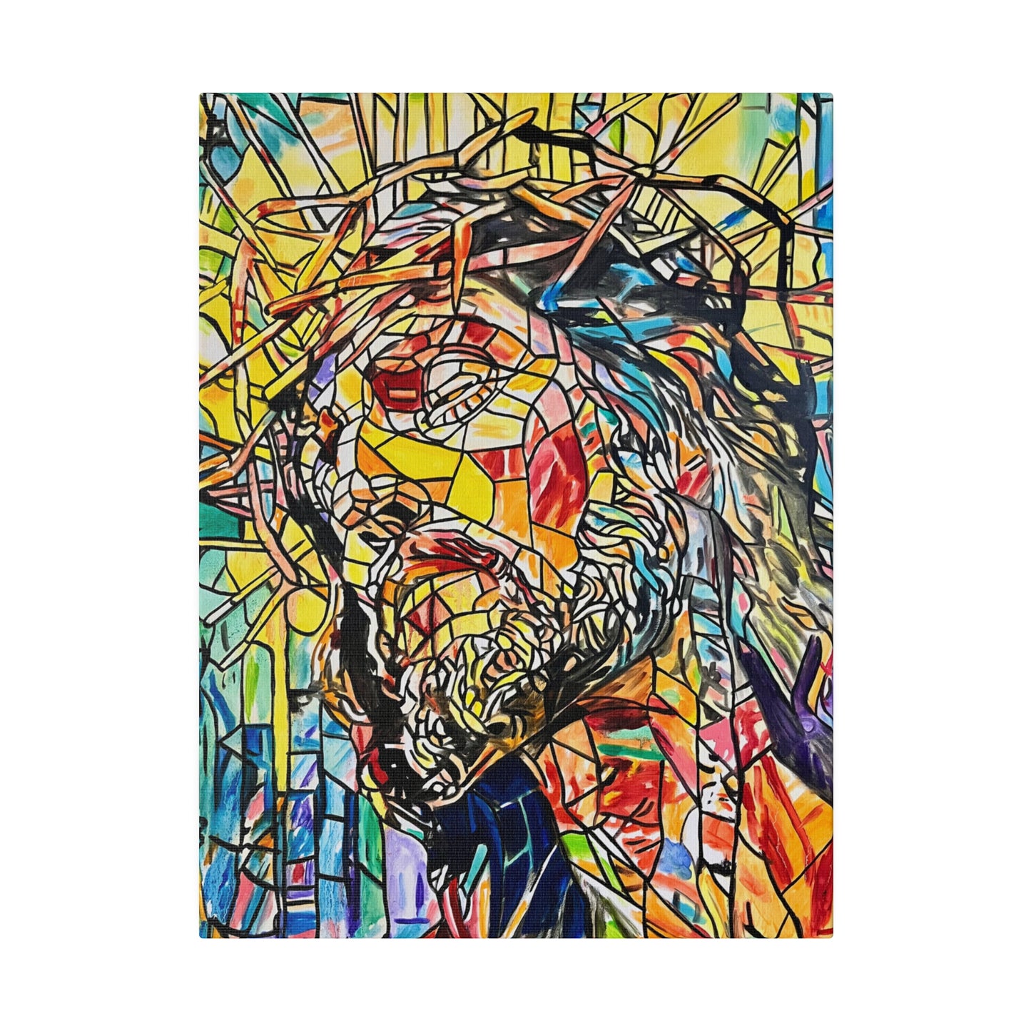 Jesus Christ Painting Canvas Print