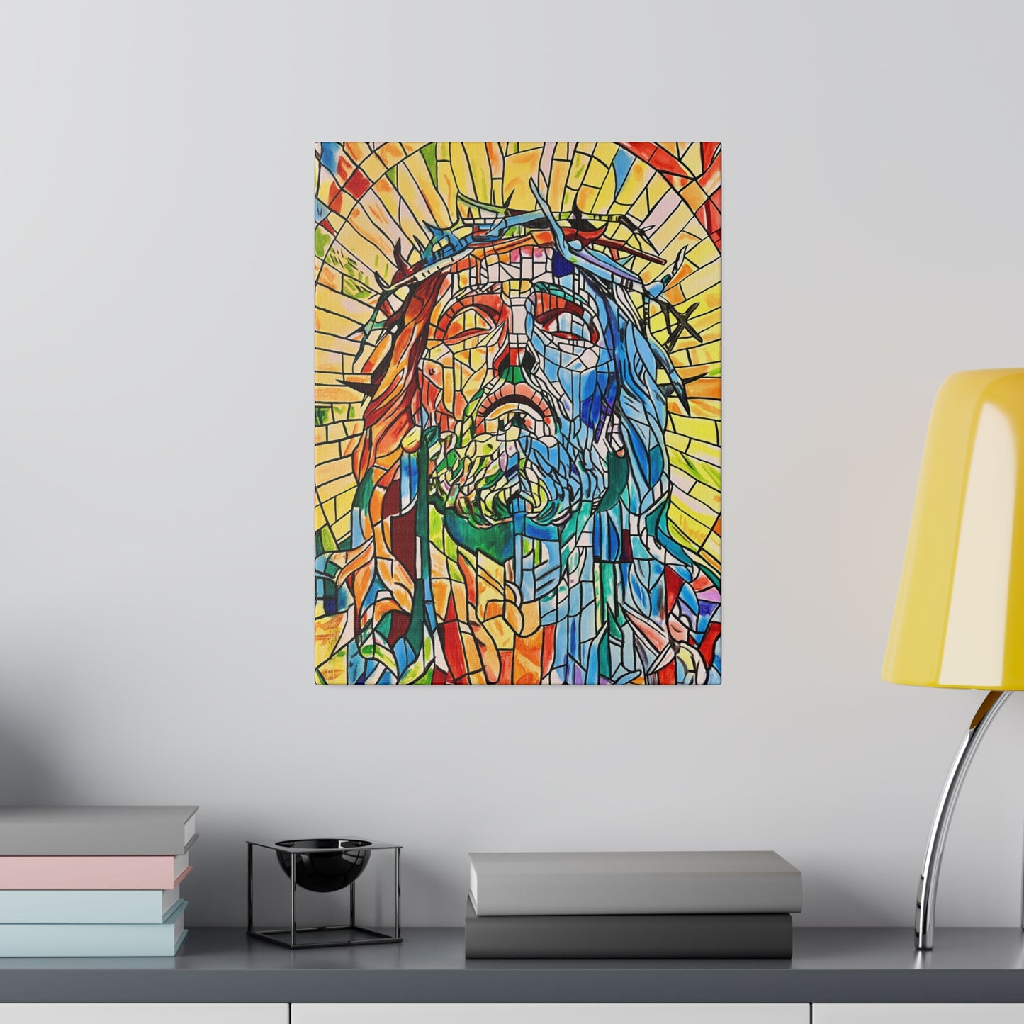 Jesus Christ Painting Canvas Print