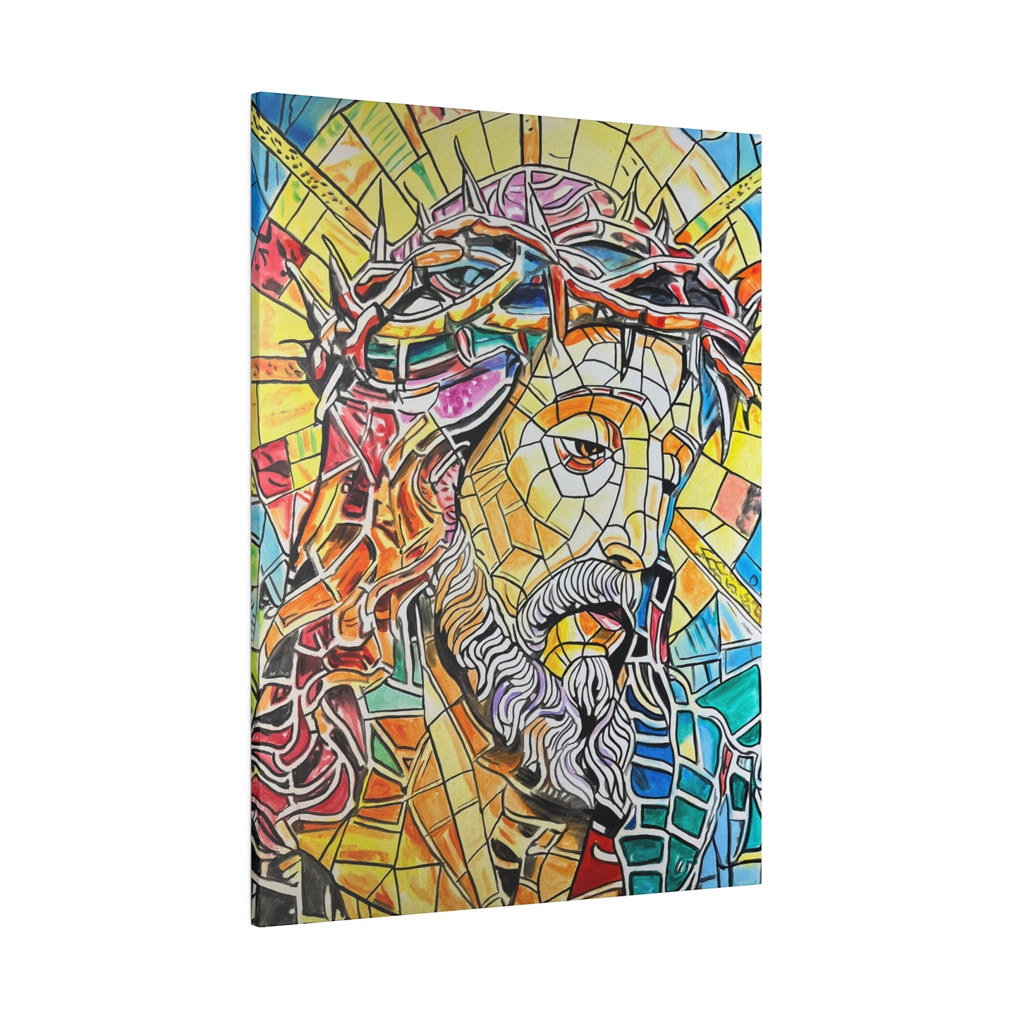 Jesus Christ Painting Canvas Print