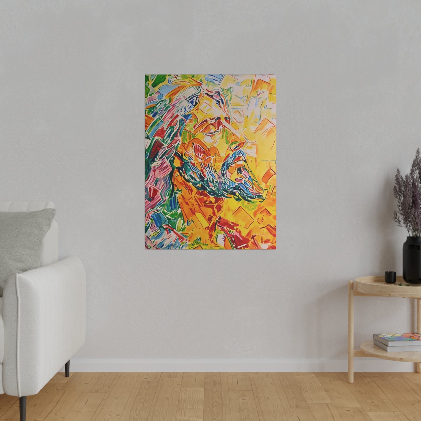 Jesus Christ Painting Canvas Print