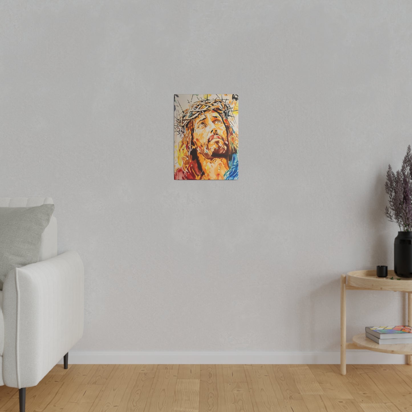 Jesus Christ Painting Canvas Print