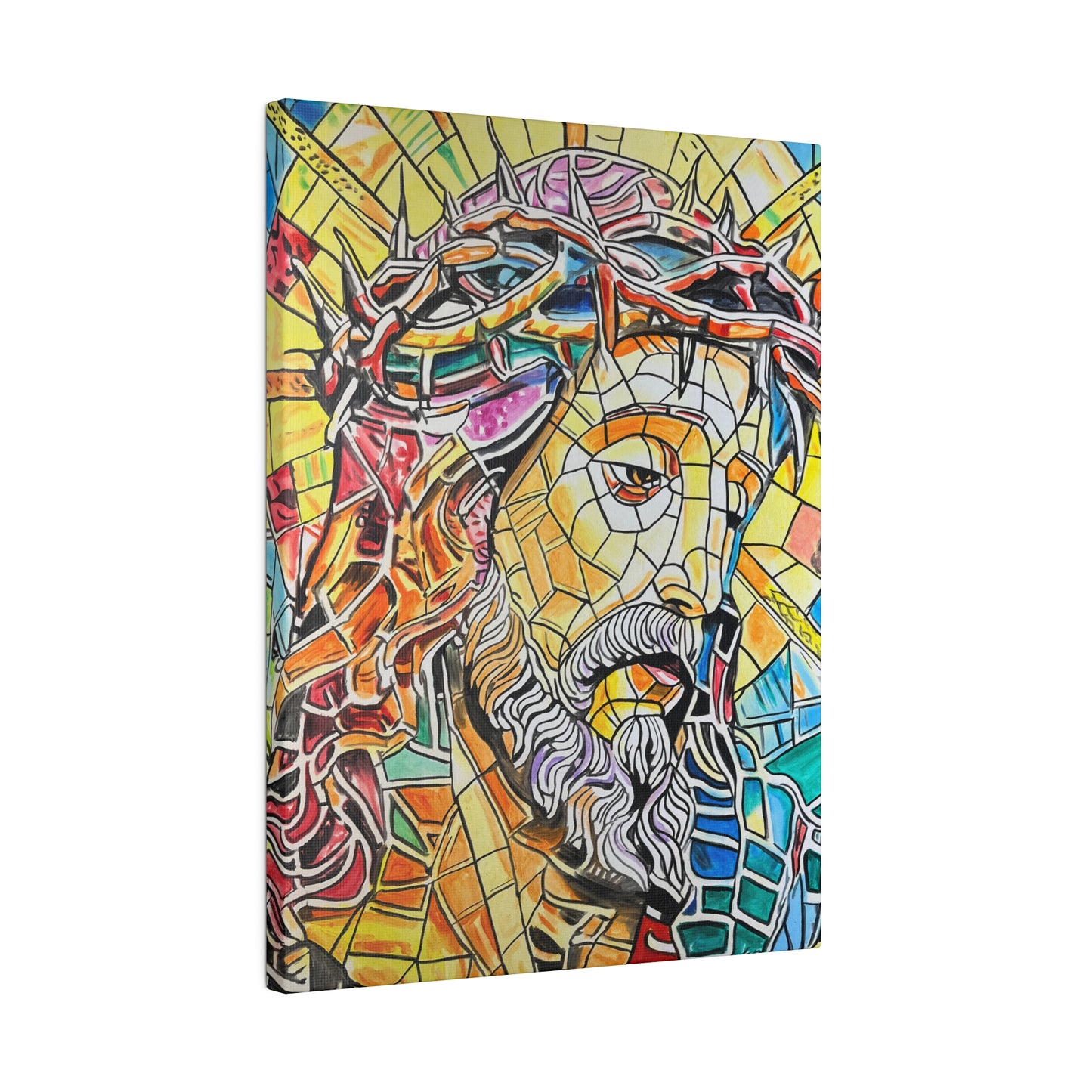 Jesus Christ Painting Canvas Print