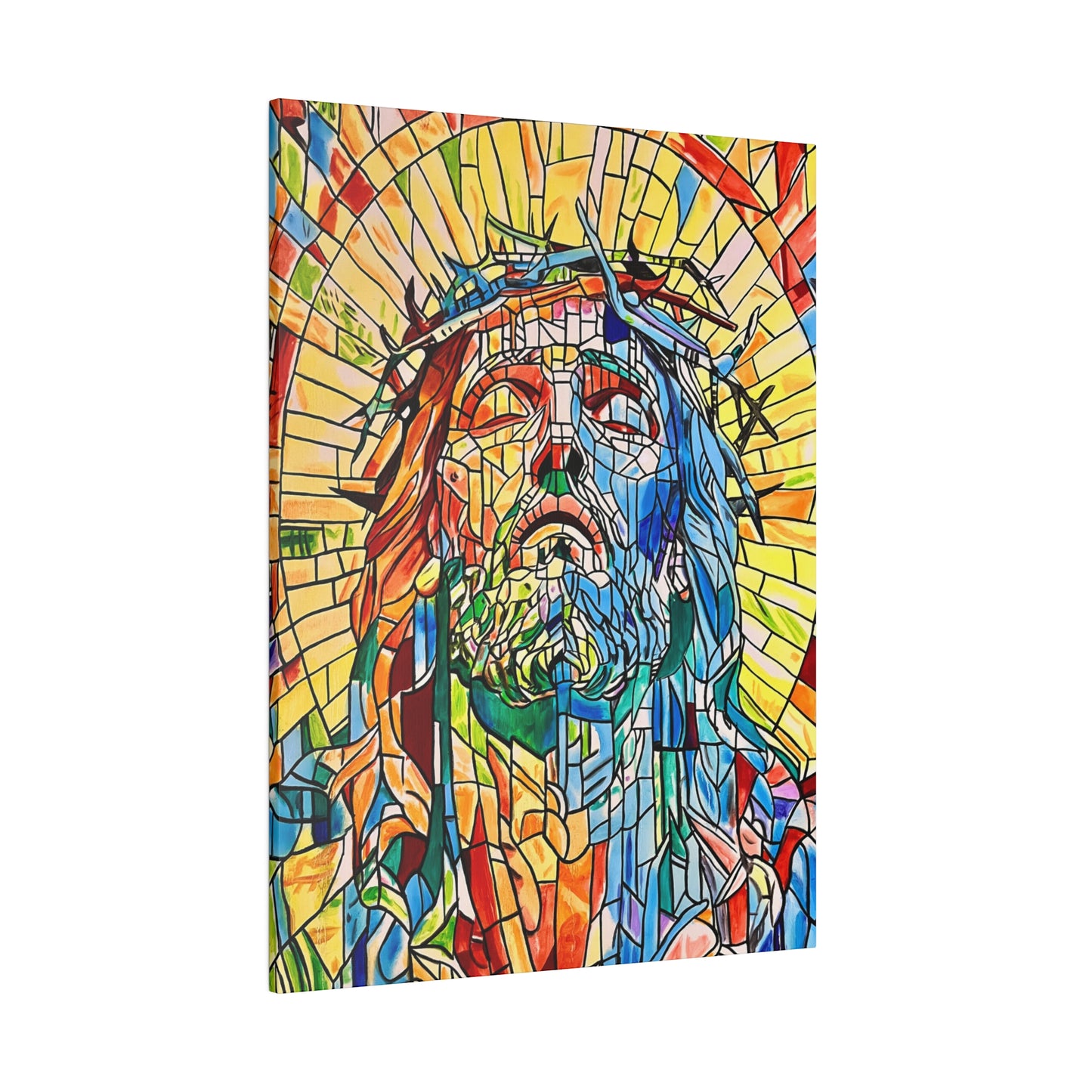 Jesus Christ Painting Canvas Print