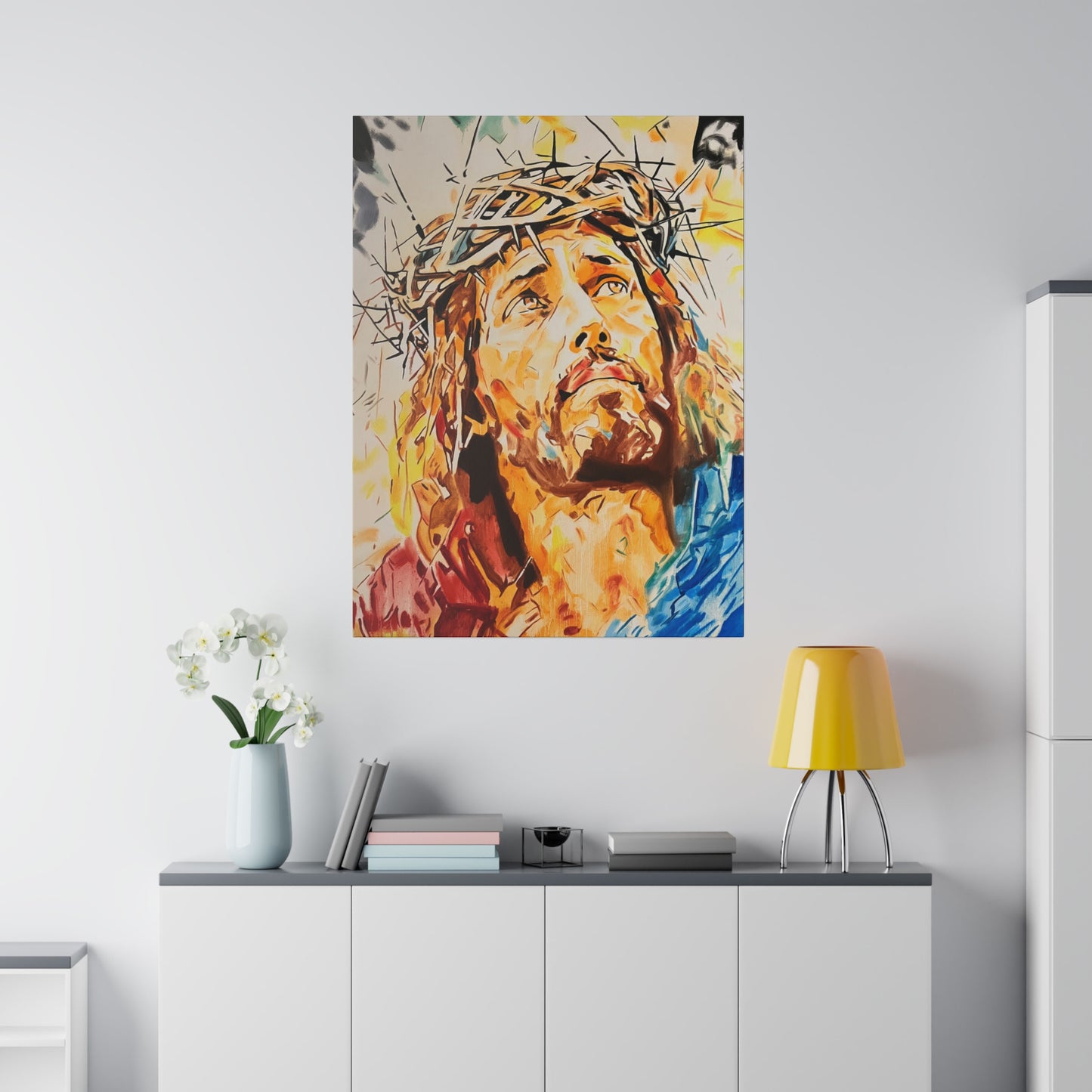 Jesus Christ Painting Canvas Print