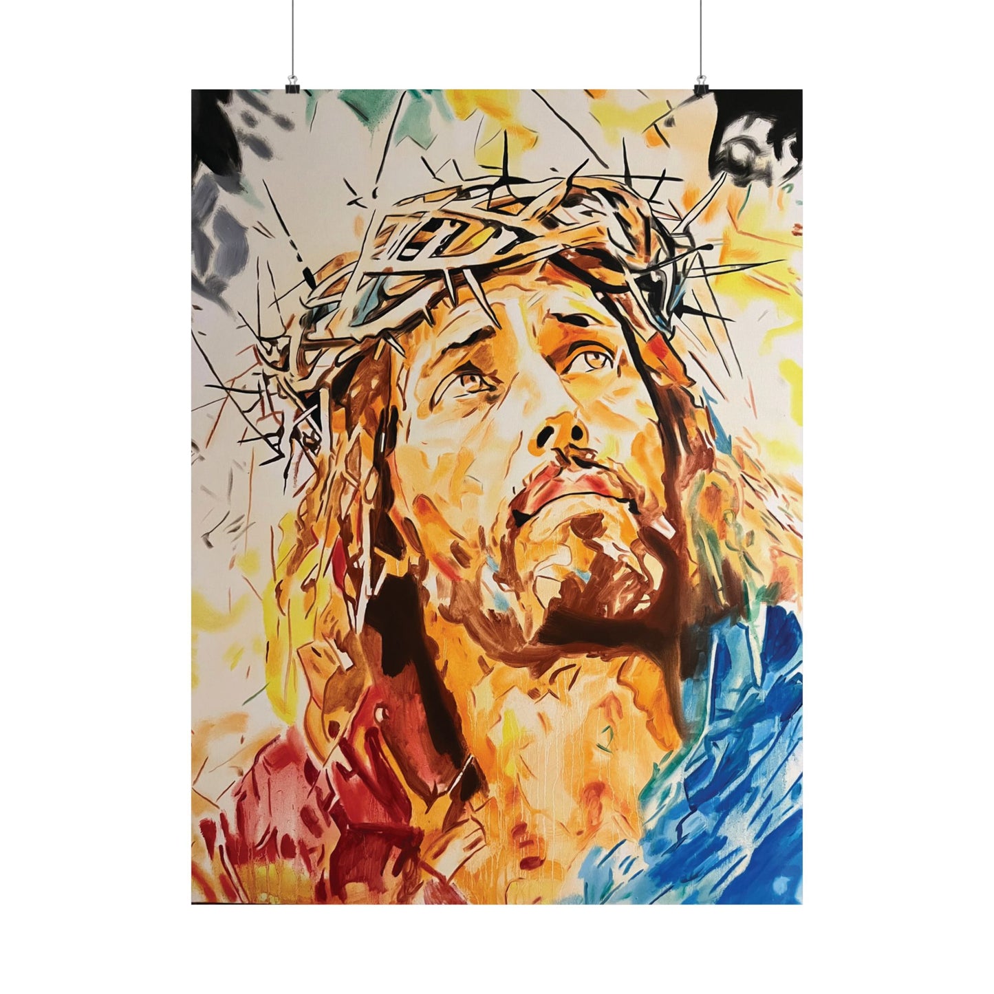 Jesus Painting Poster