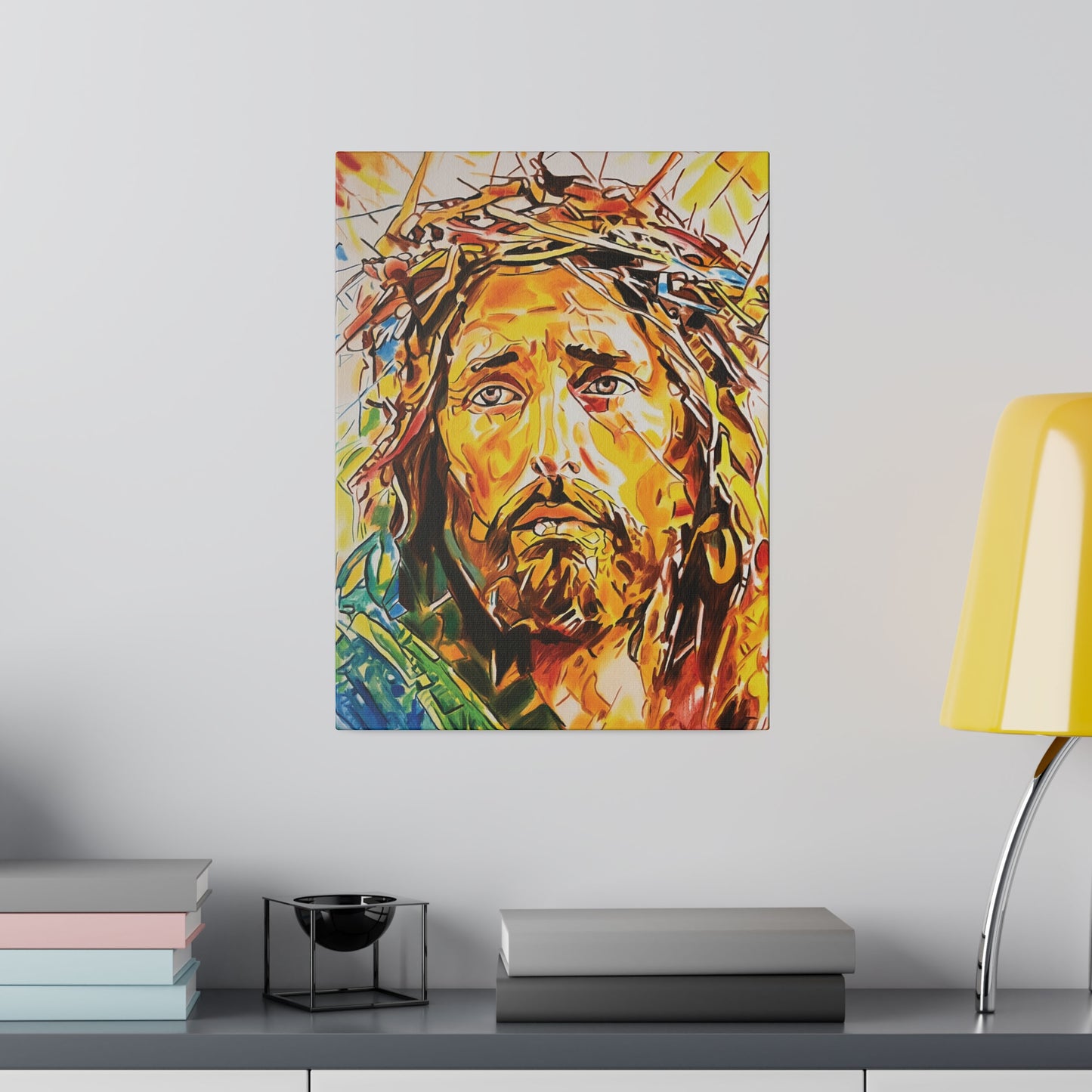 Jesus Christ Painting Canvas Print