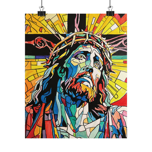 Jesus Painting Poster