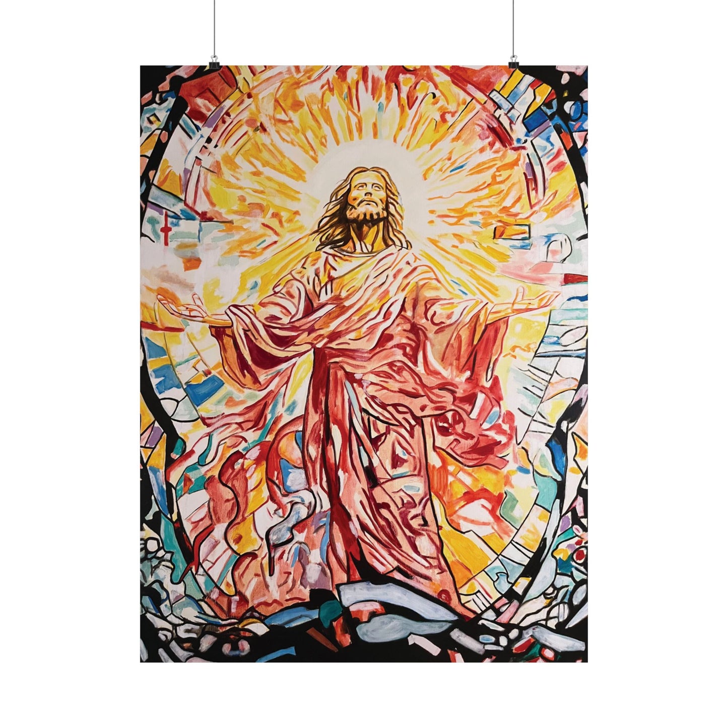 Jesus Painting Poster