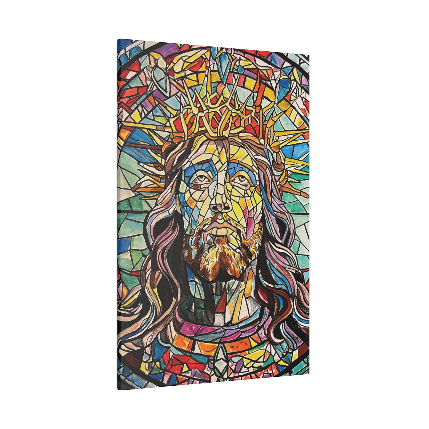 Jesus Painting Canvas Print