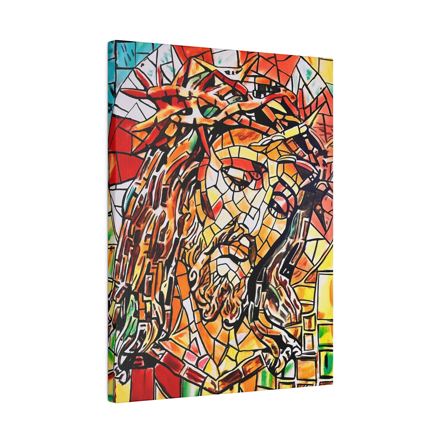 Jesus Christ Painting Canvas Print