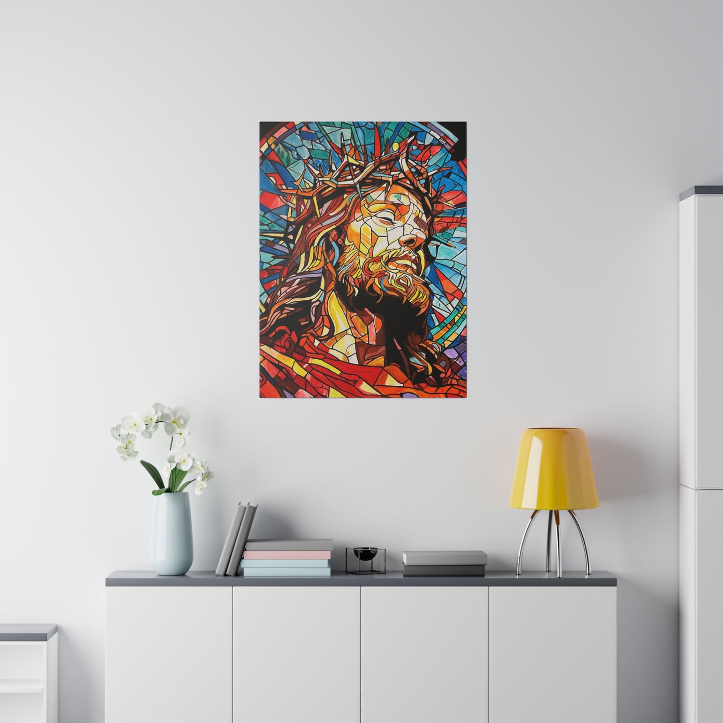 Jesus Christ Painting Canvas Print