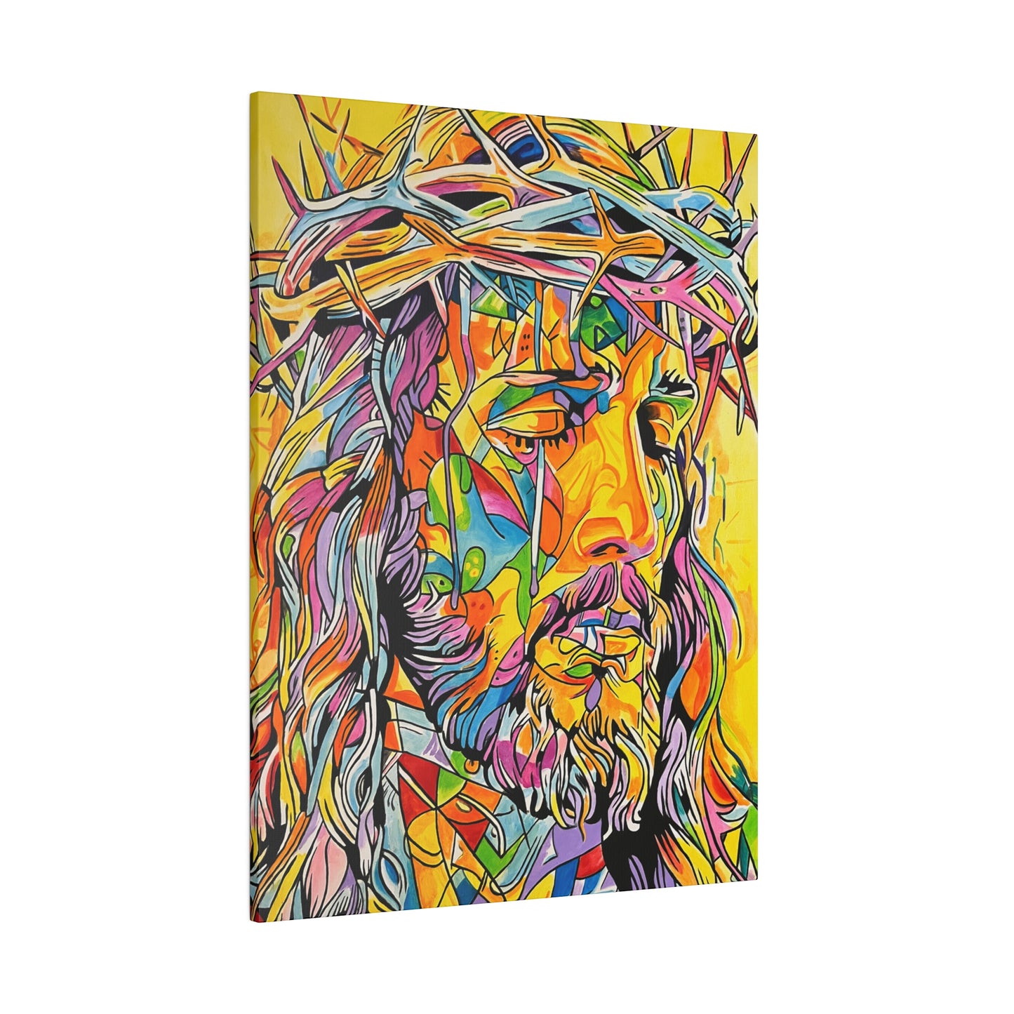 Jesus Christ Painting Canvas Print