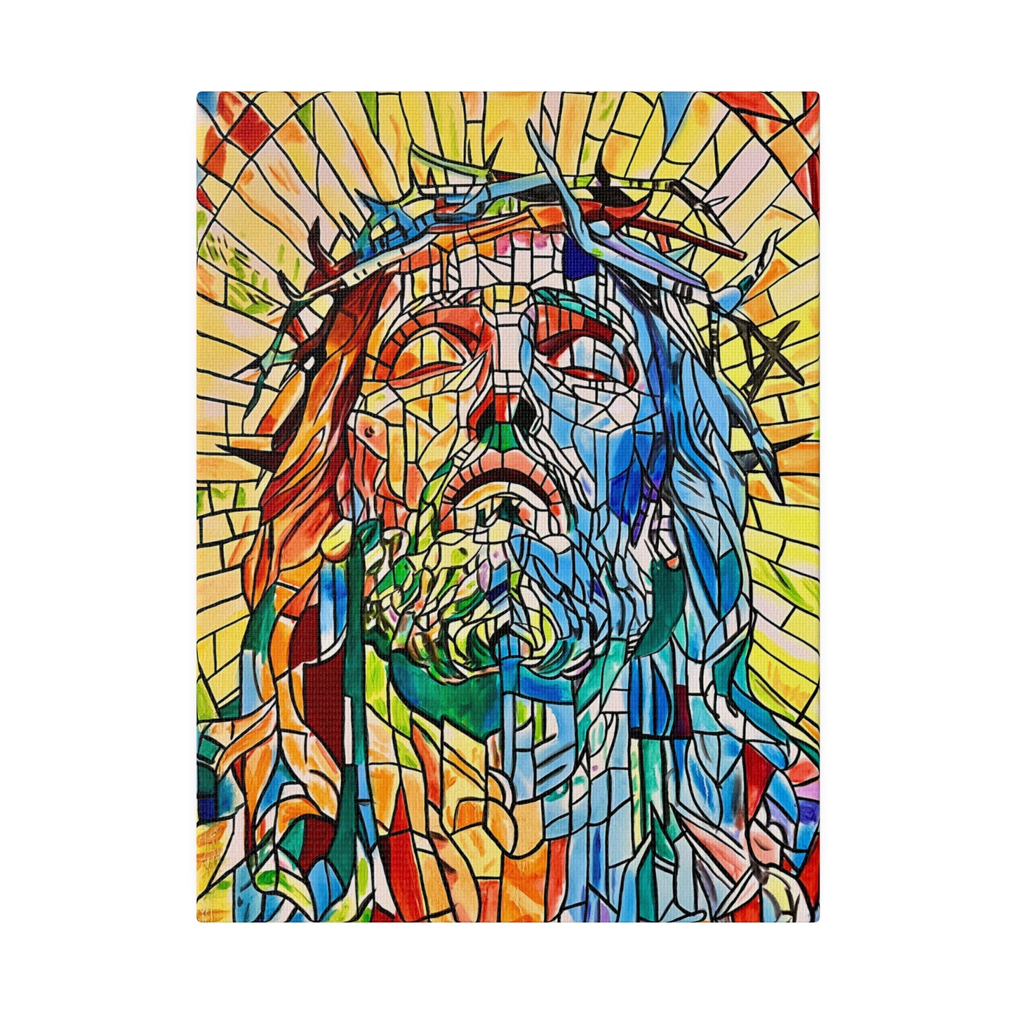 Jesus Christ Painting Canvas Print