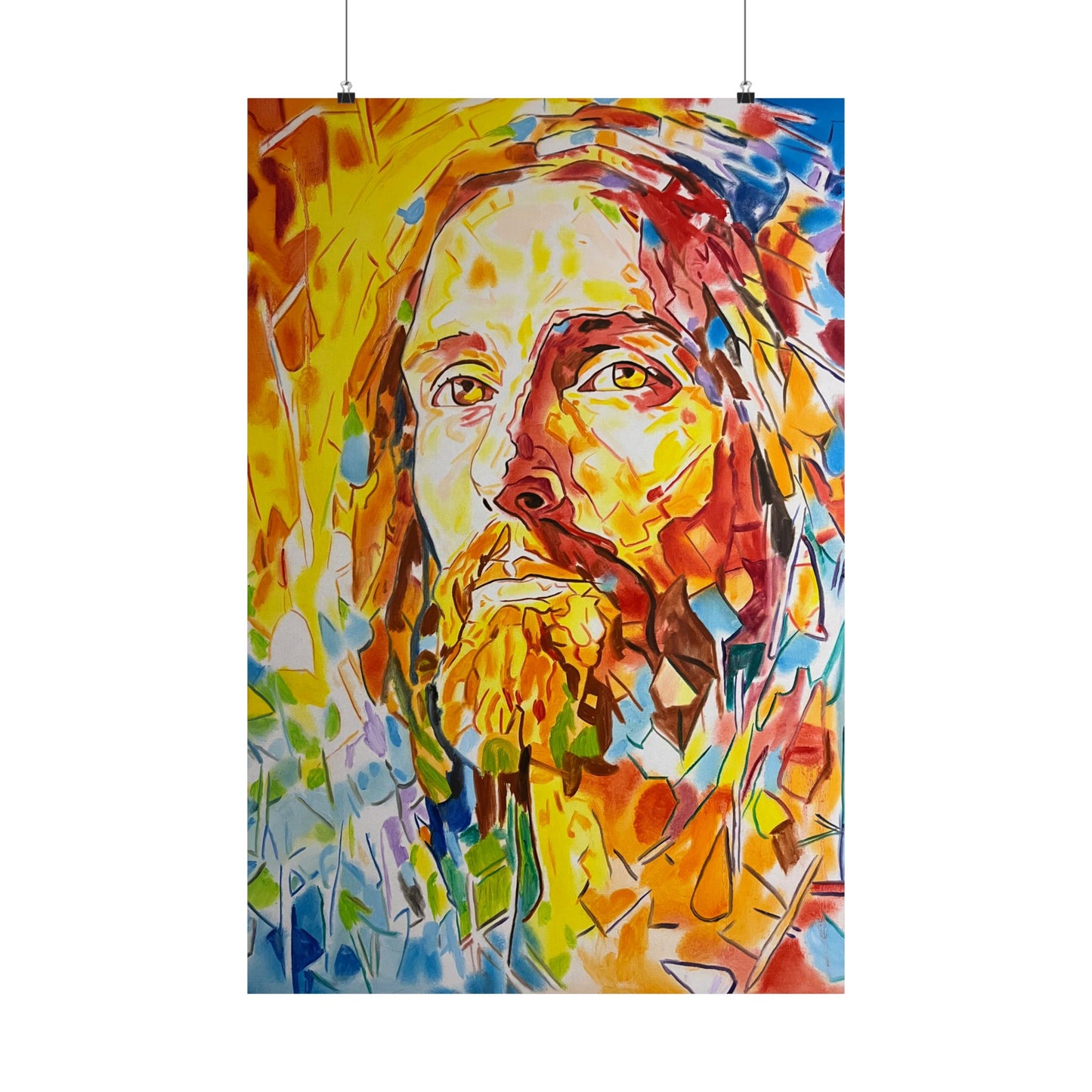 Jesus Christ Painting Poster