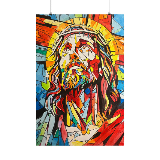 Jesus Christ Painting Poster