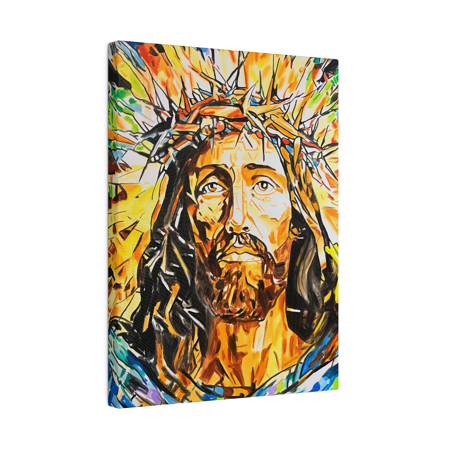 Jesus Christ Painting Canvas Print