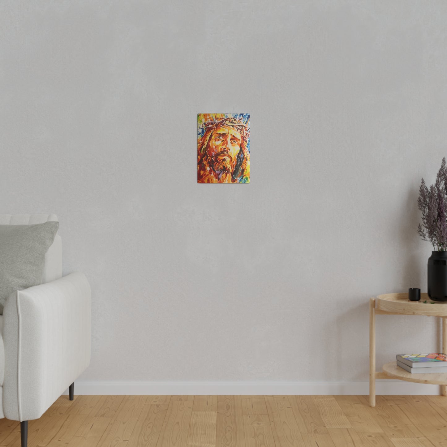 Jesus Christ Painting Canvas Print