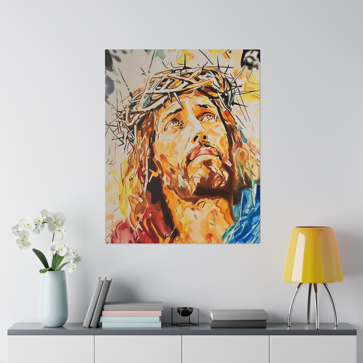 Jesus Christ Painting Canvas Print