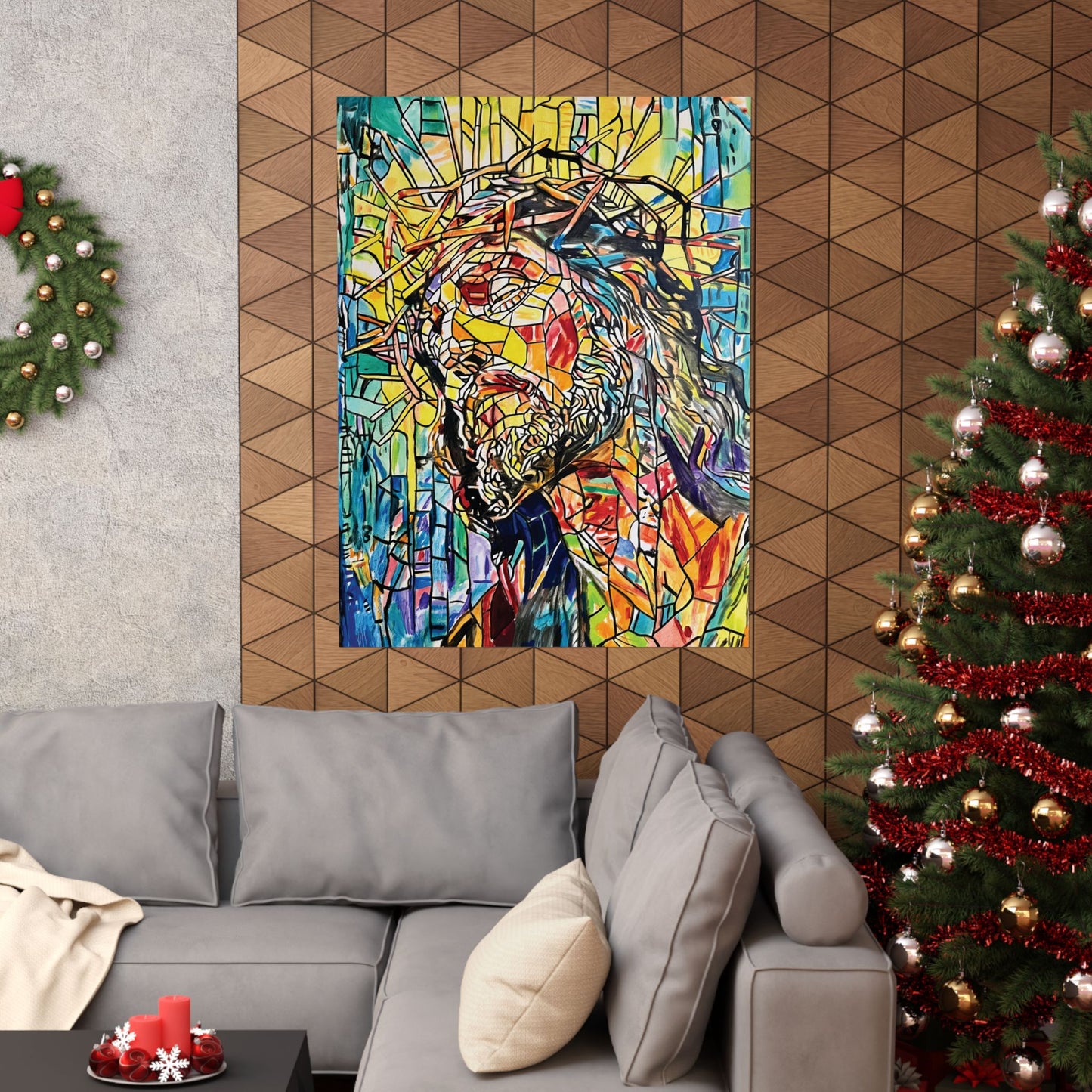 Jesus Painting Poster