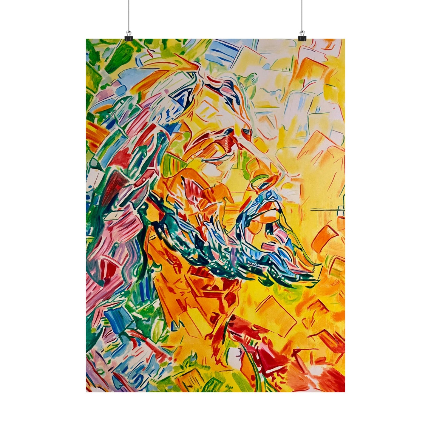 Jesus Christ Painting Poster