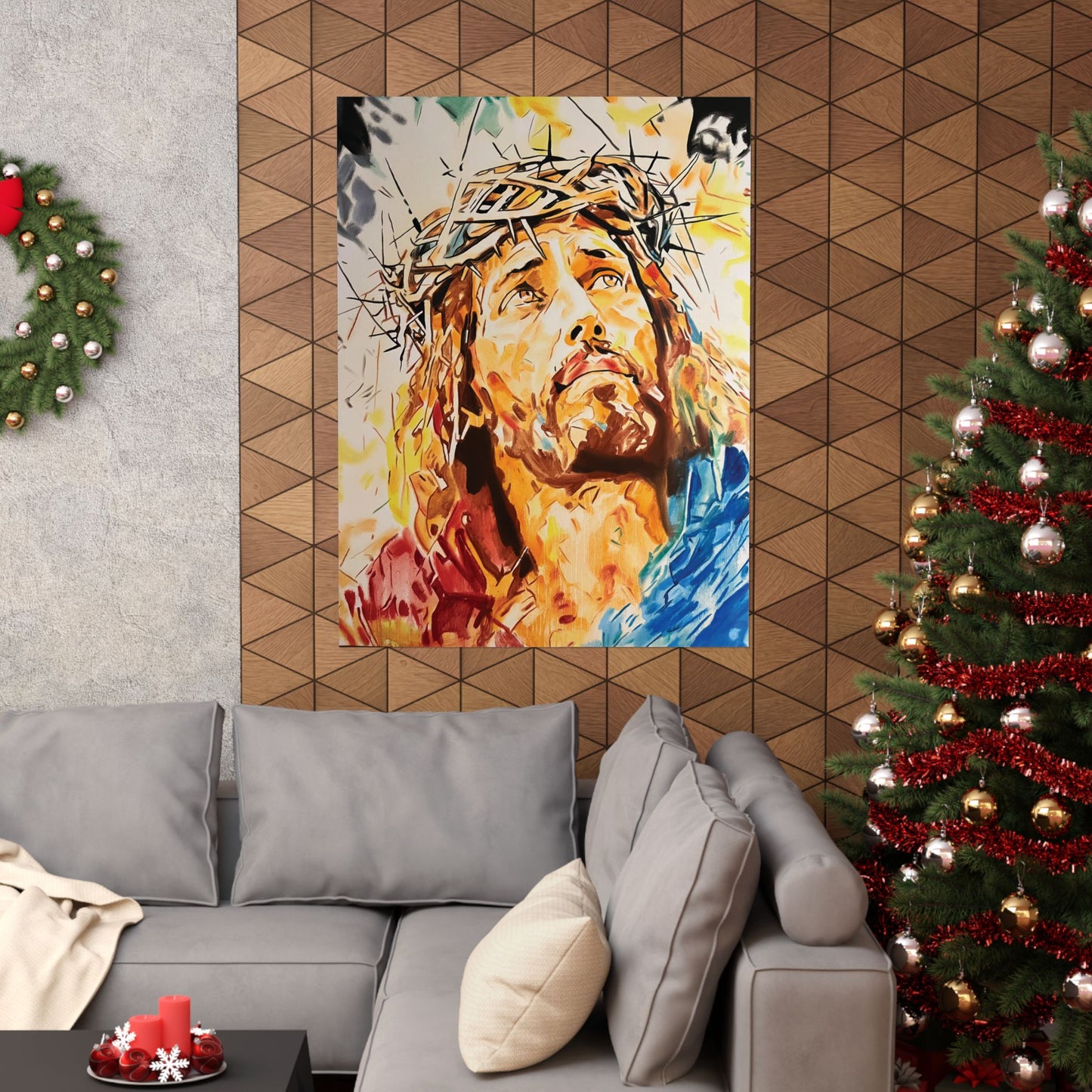 Jesus Painting Poster