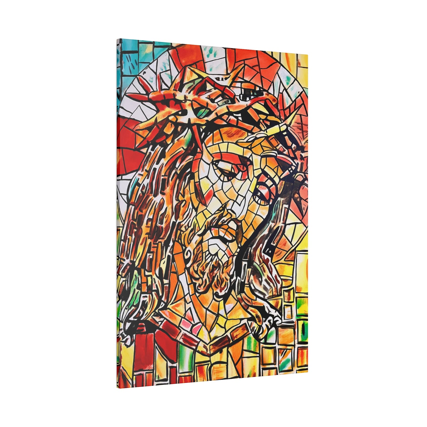 Jesus Christ Painting Canvas Print