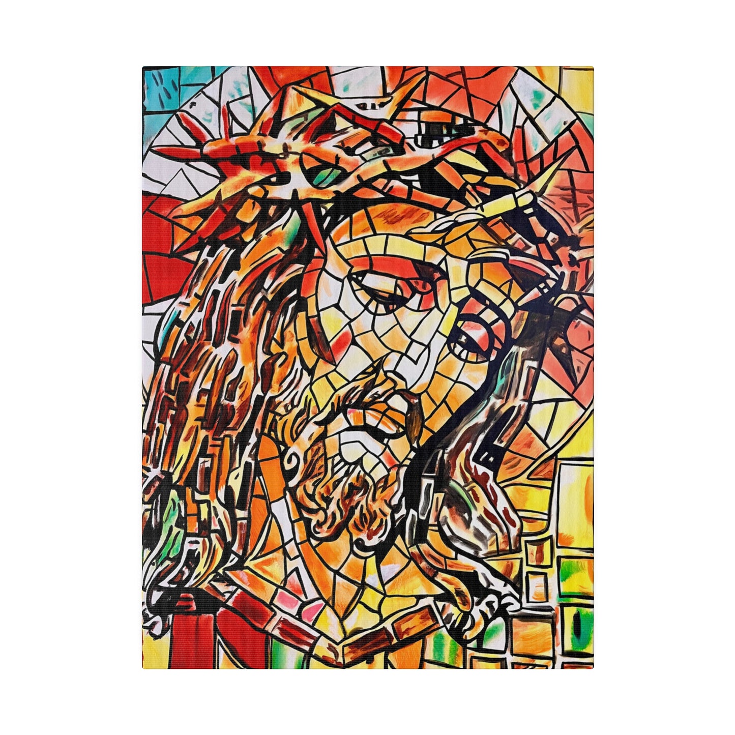 Jesus Christ Painting Canvas Print