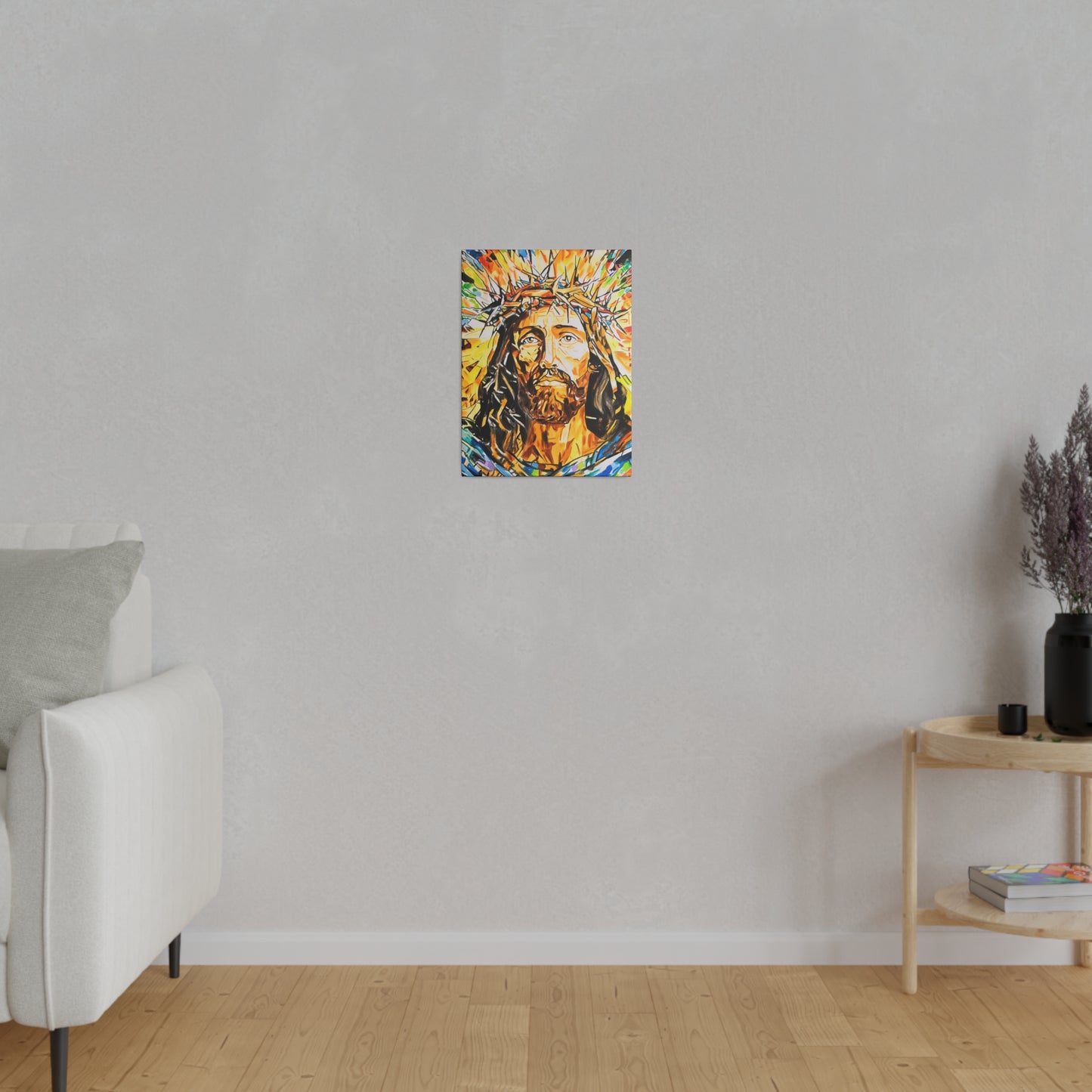 Jesus Christ Painting Canvas Print