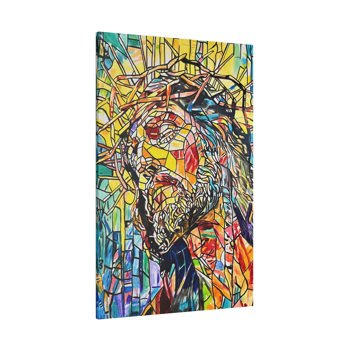 Jesus Christ Painting Canvas Print