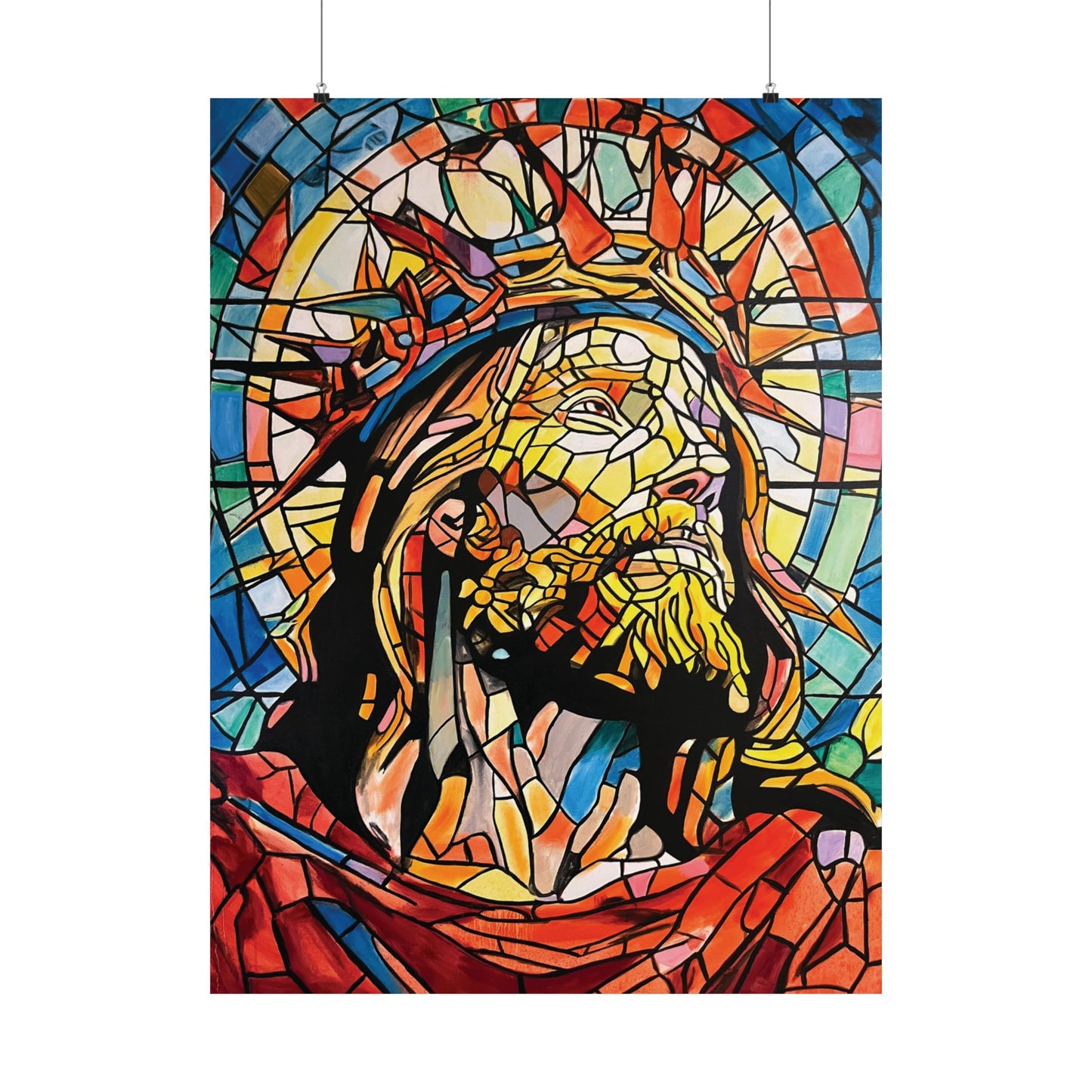 Jesus Painting Poster