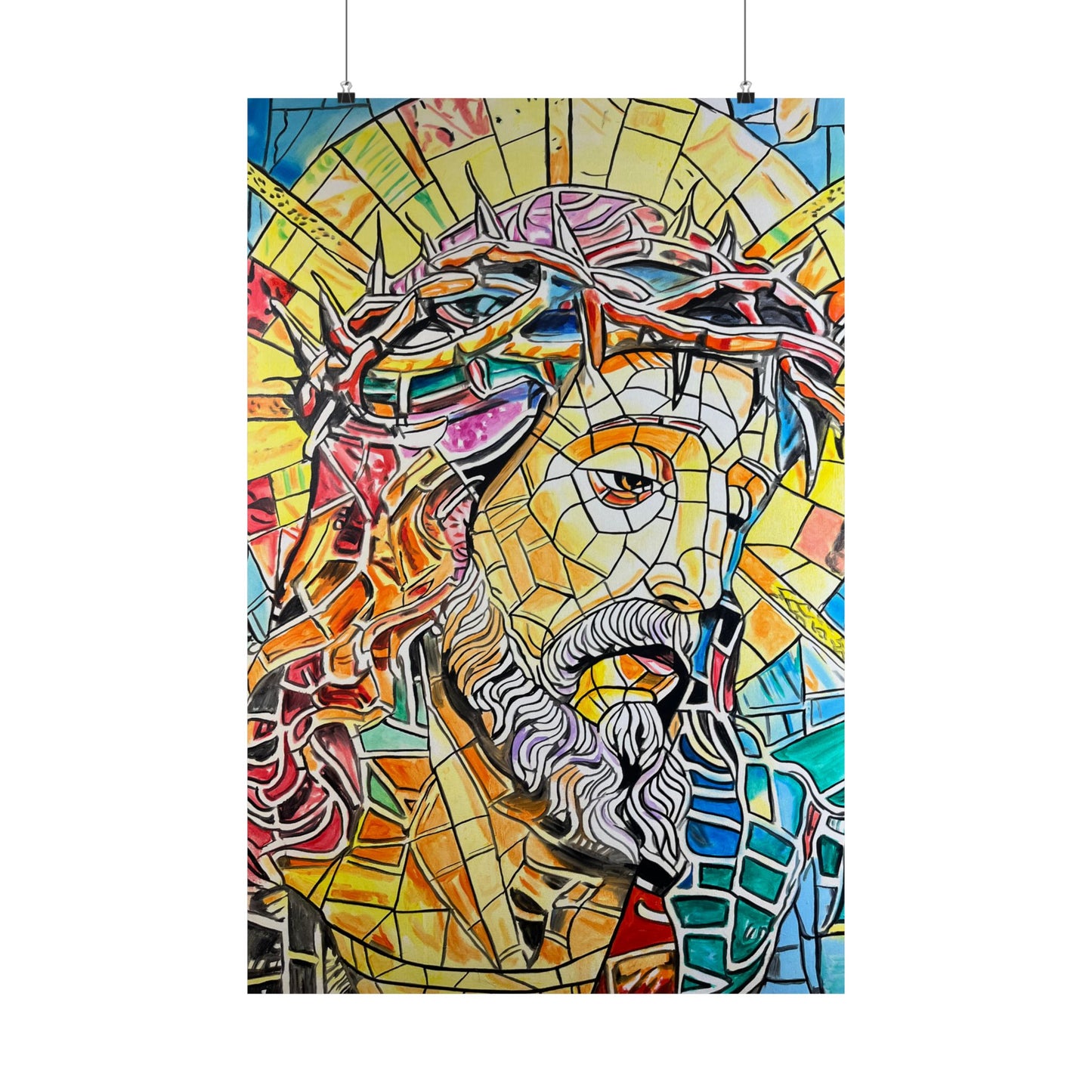 Jesus Christ Painting Poster