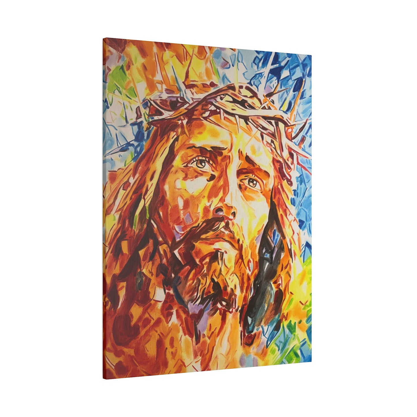 Jesus Christ Painting Canvas Print