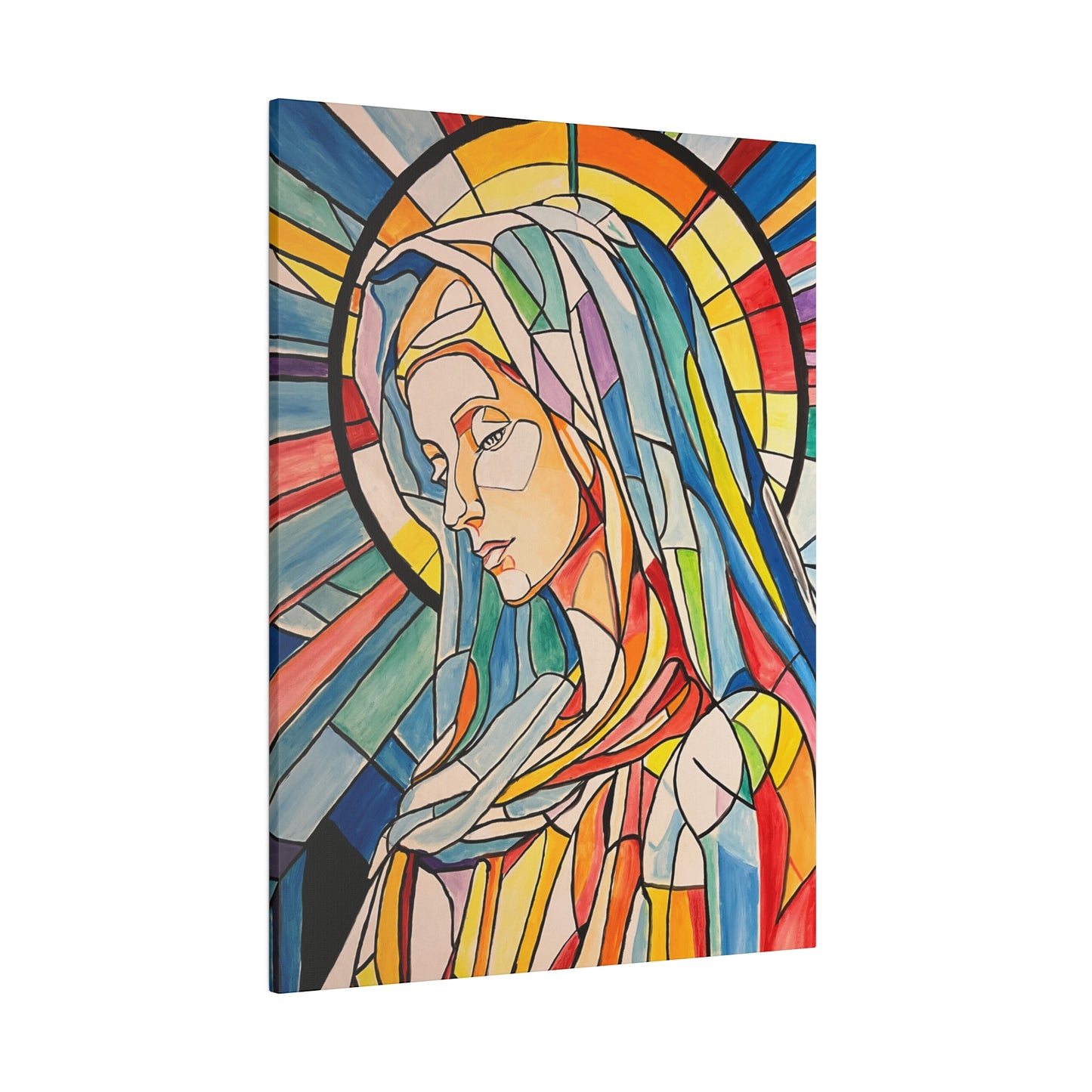 Mary Painting Canvas Print