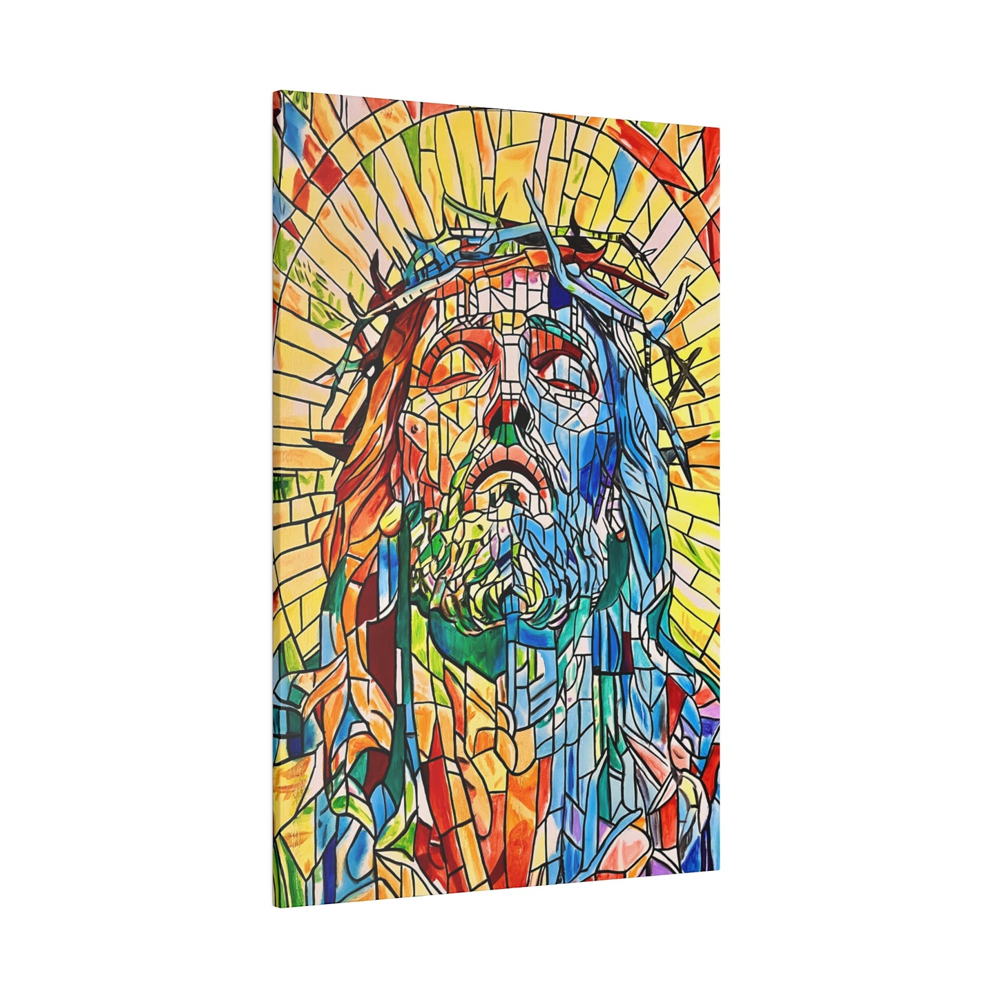 Jesus Christ Painting Canvas Print