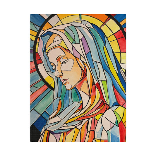 Mary Painting Canvas Print