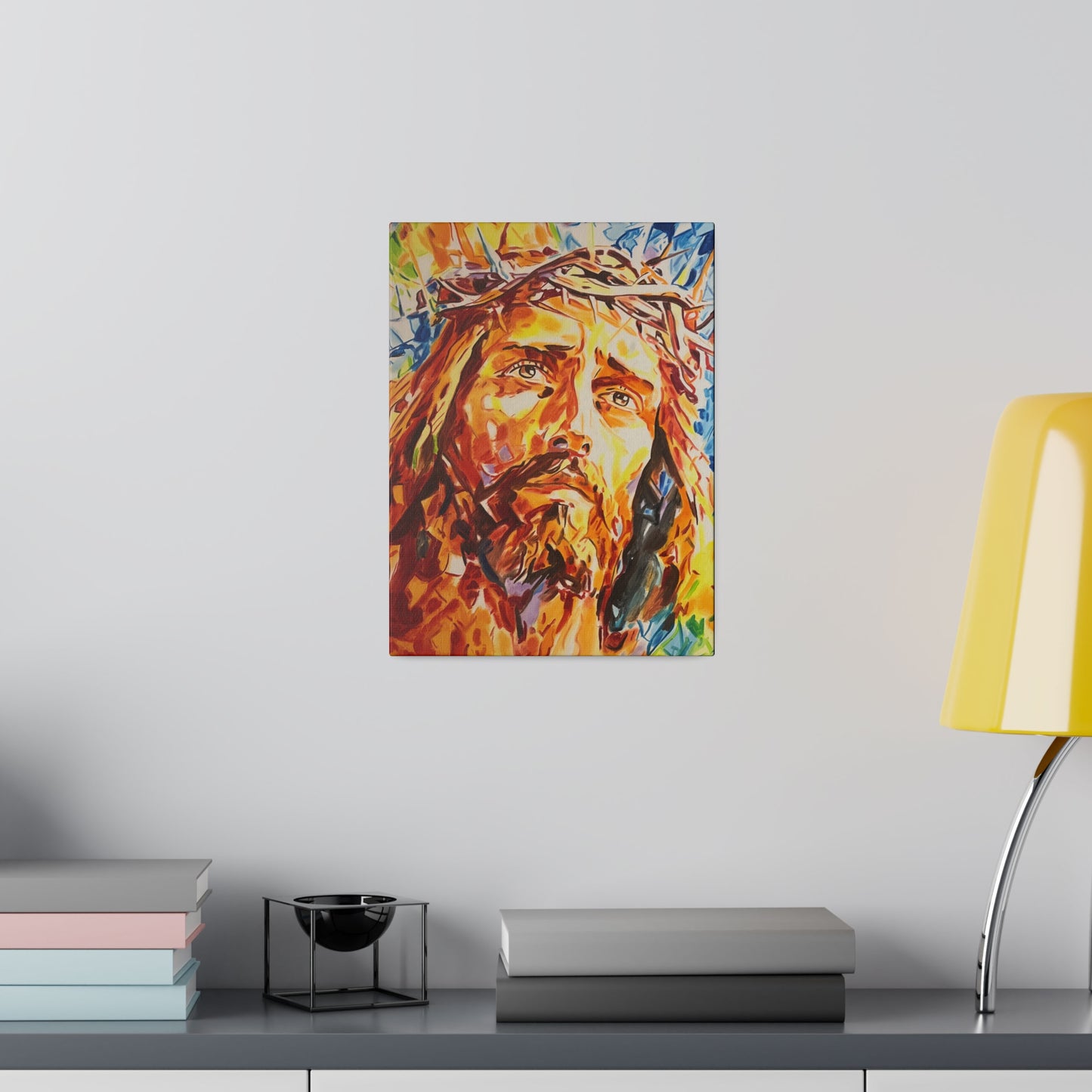 Jesus Christ Painting Canvas Print