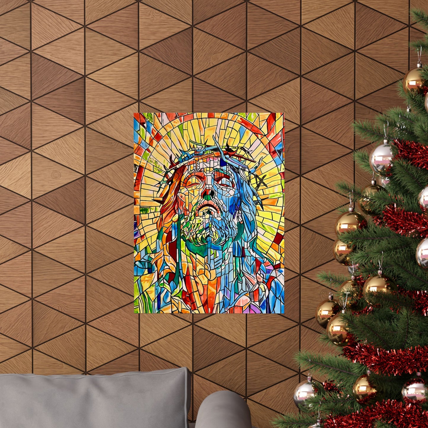 Jesus Christ Painting Poster