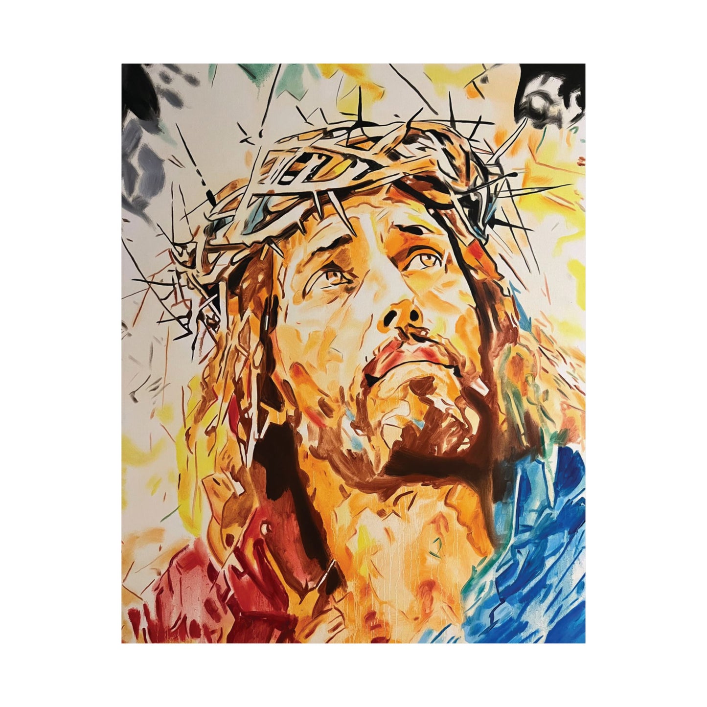 Jesus Painting Poster