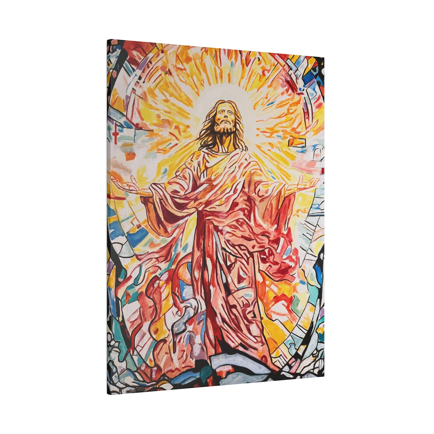 Jesus Christ Painting Canvas Print