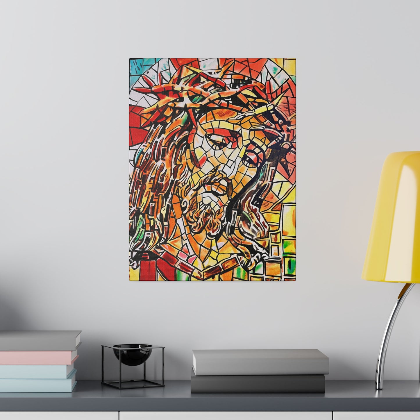 Jesus Christ Painting Canvas Print