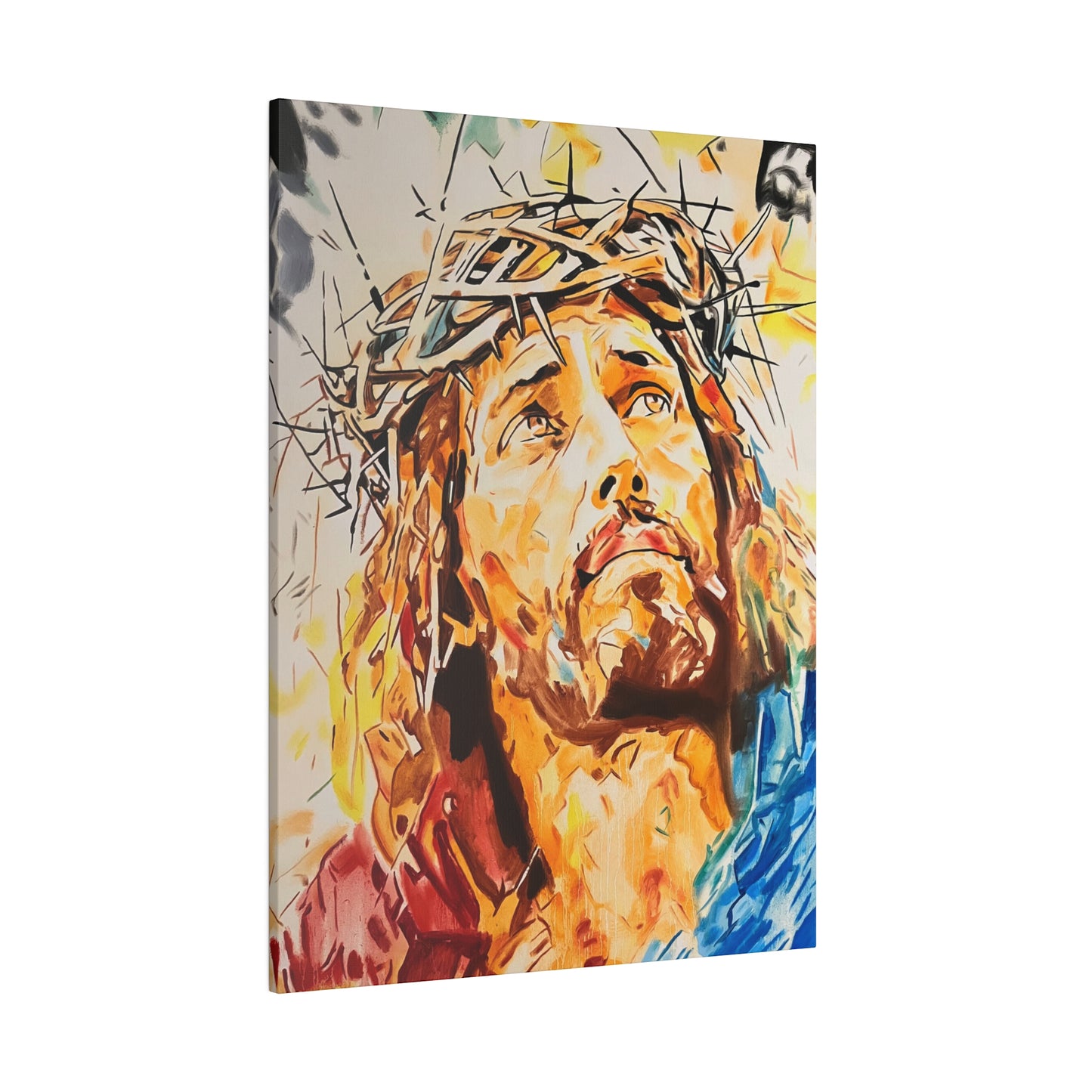 Jesus Christ Painting Canvas Print