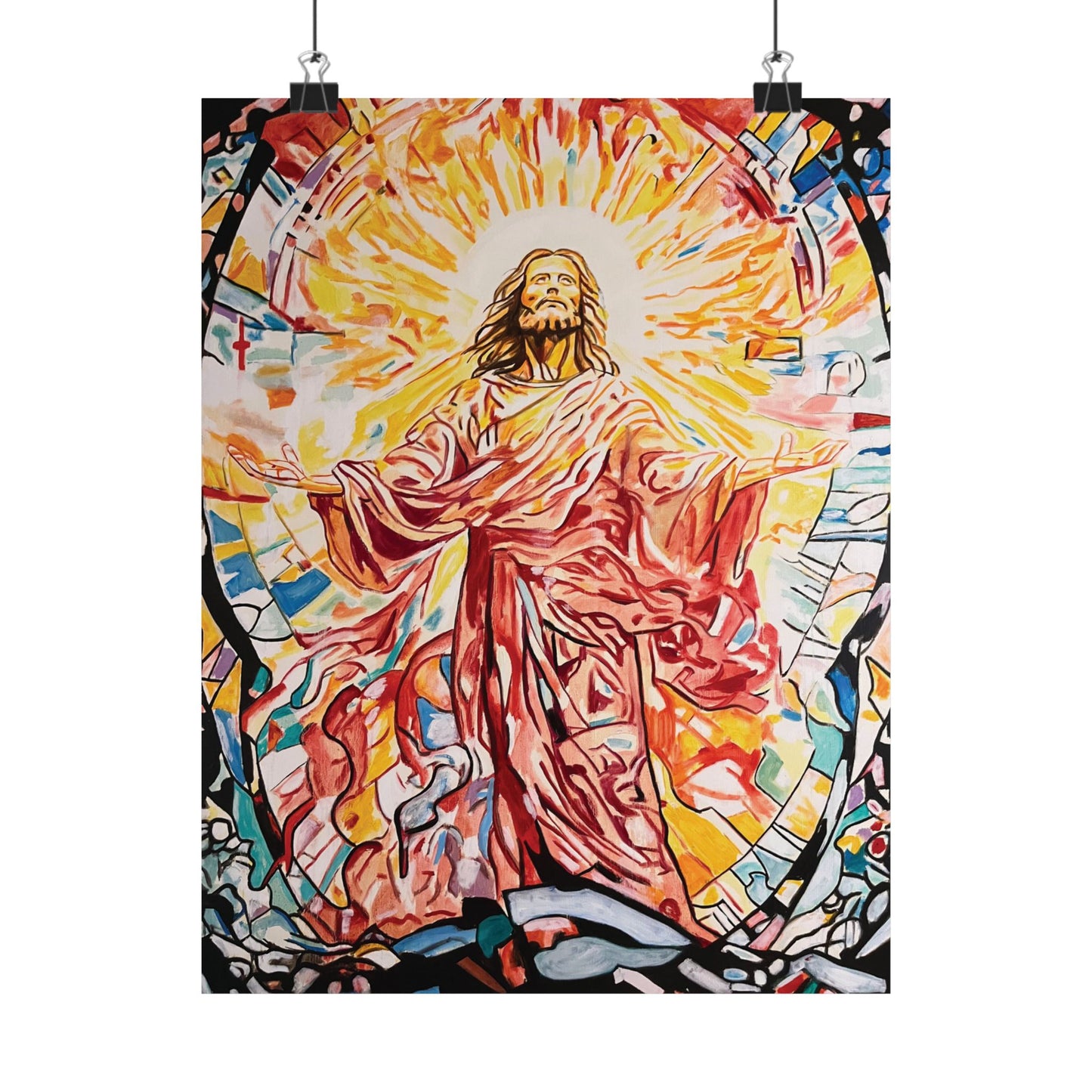 Jesus Painting Poster